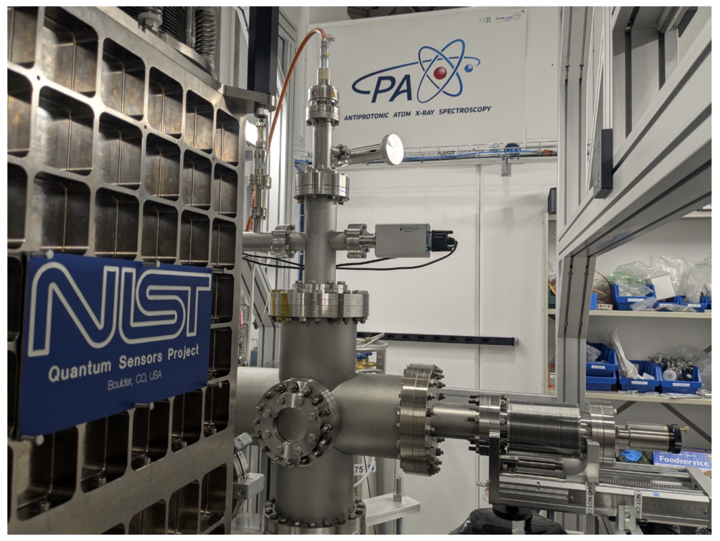 The PAX TES spectrometer chamber, built with NIST