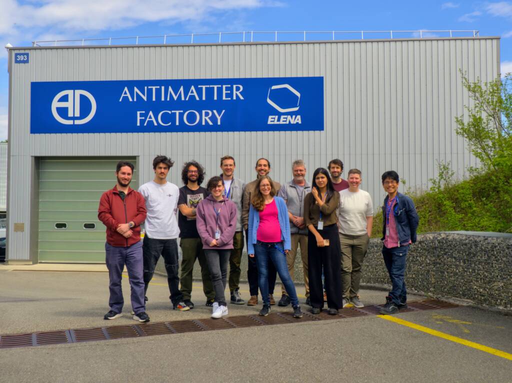 The PAX team at CERN’s Antimatter Factory, spring 2025